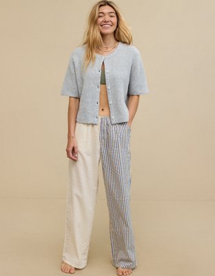 Aerie Off-Duty Seersucker Skater Pant