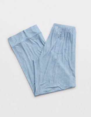 AE x Aerie Match Made Denim Real Soft® Trouser PJ