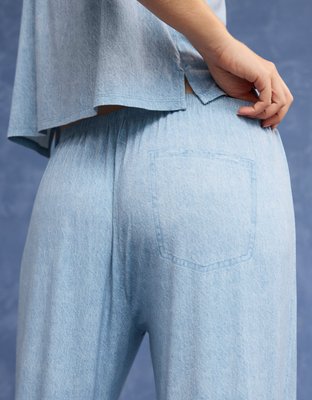 Женские джинсы Aerie AE x Aerie Match Made In Denim Real Soft® Trouser PJ — фото 2