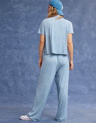 Женские джинсы Aerie AE x Aerie Match Made In Denim Real Soft® Trouser PJ — фото 5