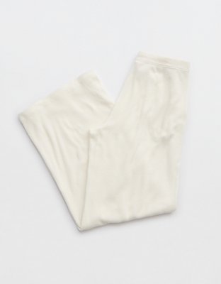 Aerie Off-Duty Cozy Knit Ribbed Trouser PJ