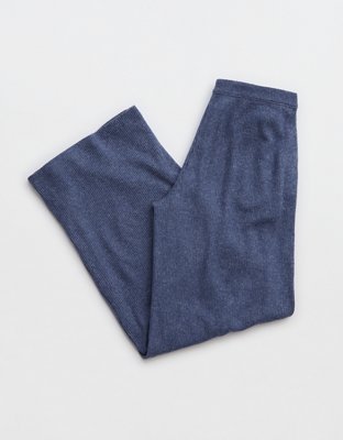 Aerie Cozy Knit Ribbed Trouser J