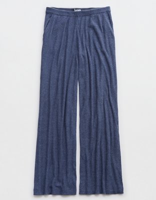 Aerie Cozy Knit Ribbed Trouser J