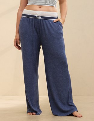 Aerie Off-Duty Cozy Knit Ribbed Trouser PJ