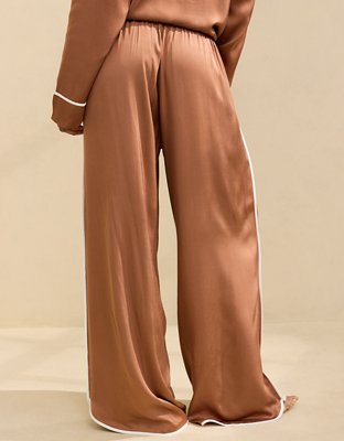 Aerie Off-Duty Satin Trouser PJ