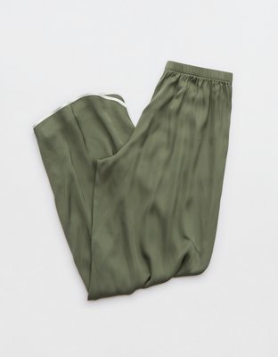 Aerie Off-Duty Satin Trouser J