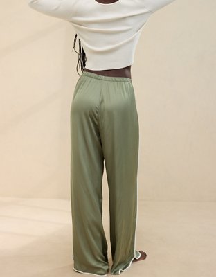 Aerie Off-Duty Satin Trouser PJ