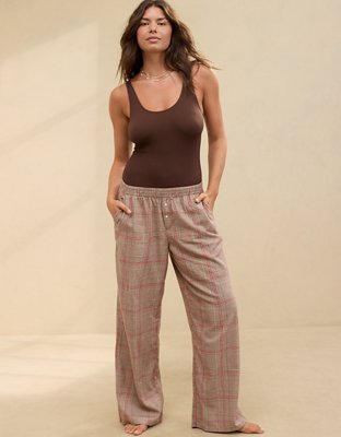 Aerie Off-Duty Flannel Trouser PJ