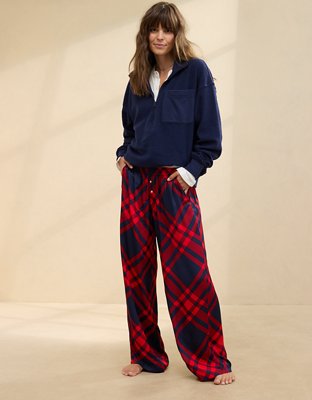 Aerie Off-Duty Satin Trouser PJ