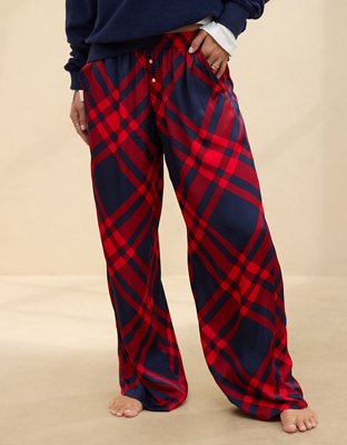 Aerie Off-Duty Satin Trouser PJ