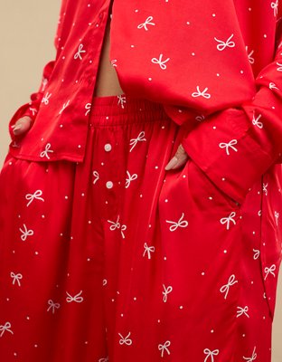 Aerie Off-Duty Pijama de Trouser de Satén