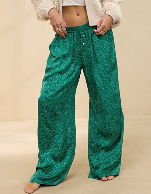 Aerie Off-Duty Pijama de Trouser de Satén