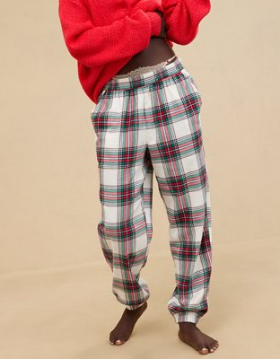 Flannel sweatpants on sale