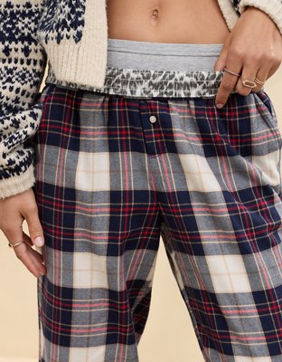 Aerie Off-Duty Flannel Jogger PJ