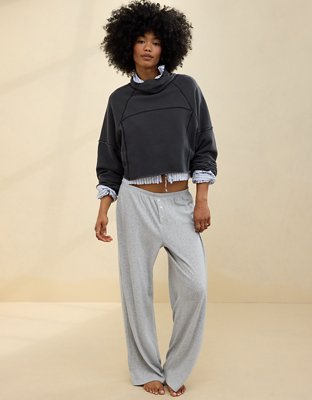 Aerie Off-Duty Pointelle Trouser PJ