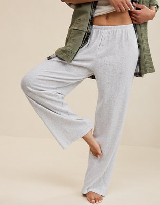 OVERSLEPT by Aerie Pointelle Pant