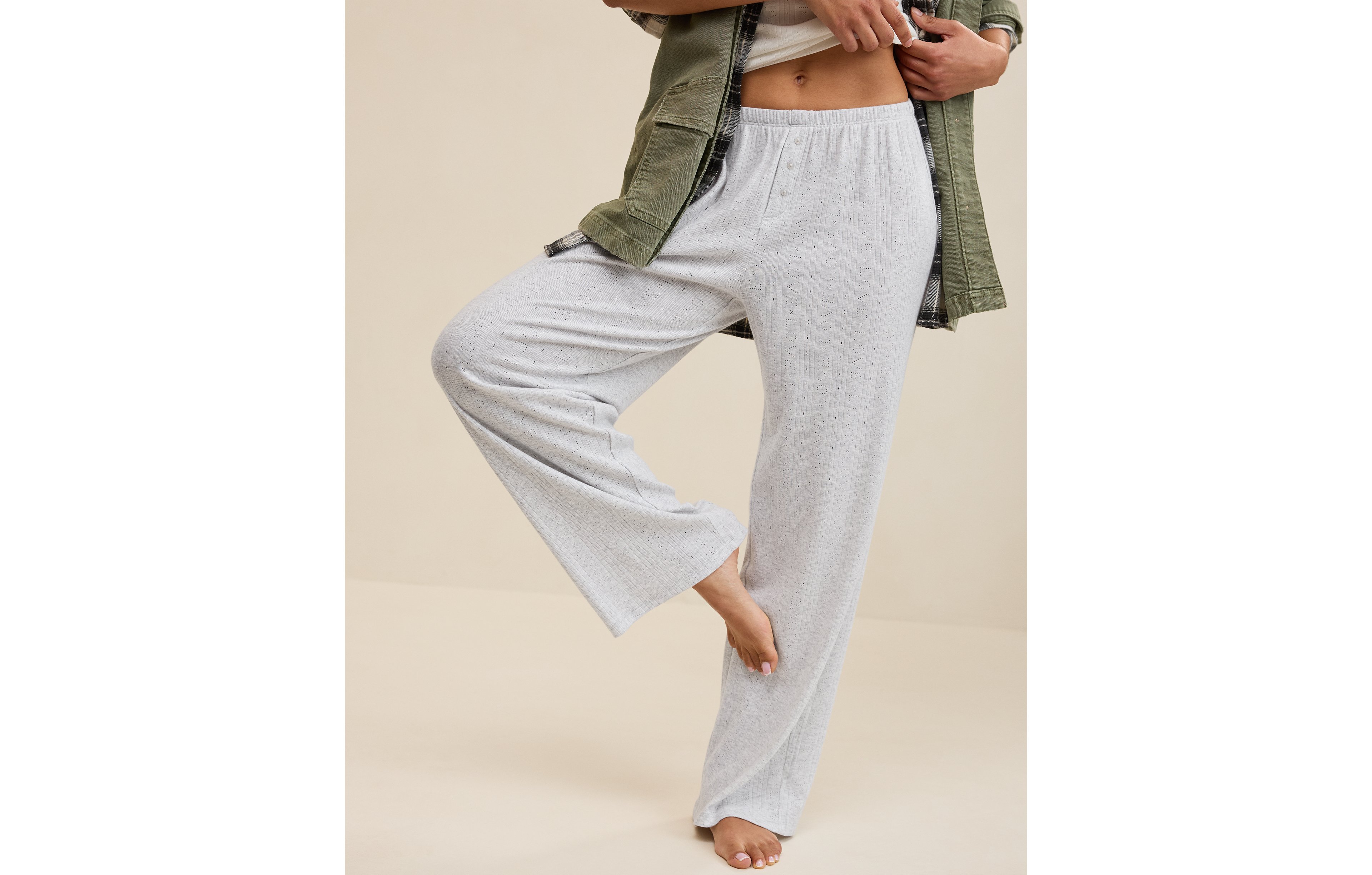 Aerie Pointelle Pant