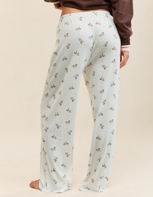 OVERSLEPT by Aerie Pointelle Pant
