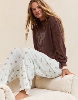 OVERSLEPT by Aerie Pointelle Pant