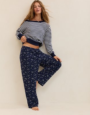 OVERSLEPT by Aerie Pointelle Pant