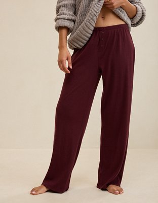 OVERSLEPT by Aerie Pointelle Pant