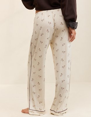 OVERSLEPT by Aerie Real Soft® Piping PJ Pant