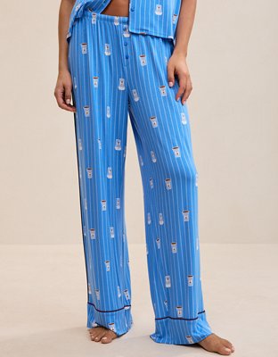 OVERSLEPT by Aerie Real Soft® Piping PJ Pant