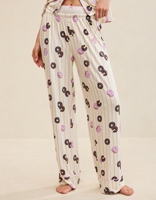 OVERSLEPT by Aerie Real Soft® Piping PJ Pant