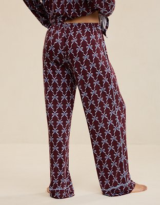 OVERSLEPT by Aerie Real Soft® Piping PJ Pant