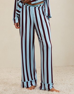 Пижамные брюки Real Soft® Piping — Aerie, цвет: Ягодный — фото 2