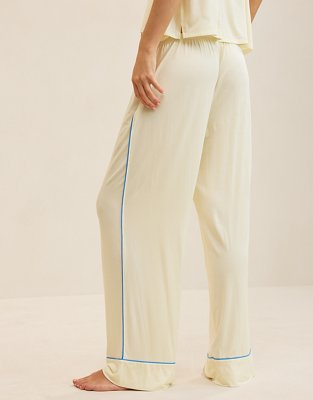 OVERSLEPT by Aerie Real Soft® Piping PJ Pant