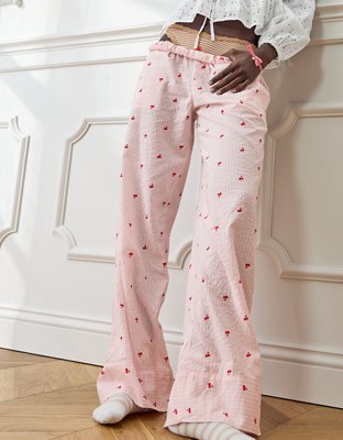 Aerie Off-Duty Seersucker Trouser PJ