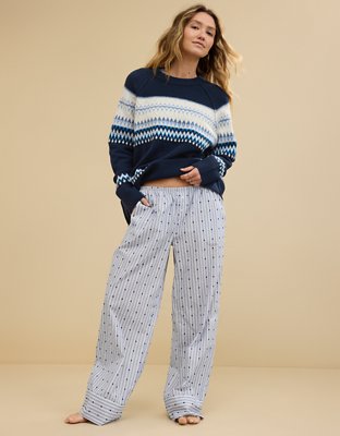 Aerie Off-Duty Poplin Trouser PJ