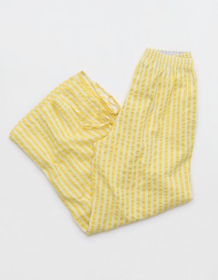 Aerie Off-Duty Seersucker Side Tie Trouser PJ