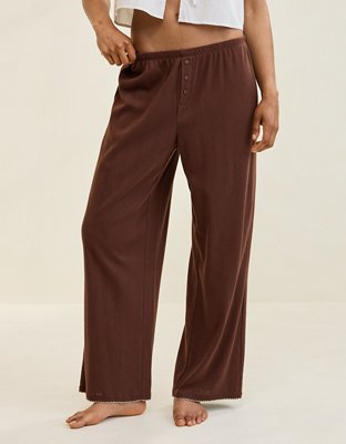 Aerie Off-Duty Pointelle Trouser PJ