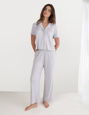 Aerie Real Soft® Ruffle Trouser PJ Pant