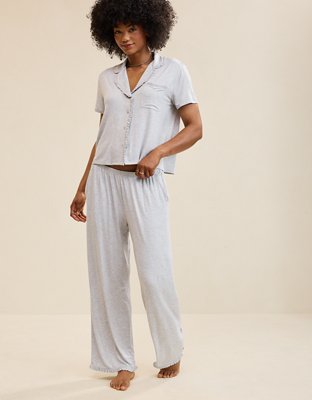 Aerie Real Soft® Ruffle Trouser PJ Pant