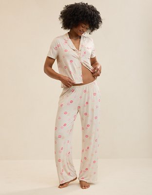 Aerie Real Soft® Ruffle Trouser PJ Pant