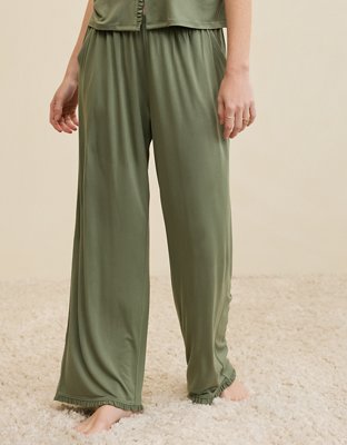 Aerie Real Soft® Ruffle Trouser PJ Pant