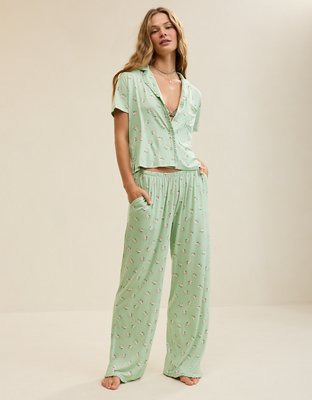 Aerie Real Soft® Ruffle Trouser PJ Pant