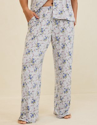 Aerie Real Soft® Ruffle Trouser PJ Pant
