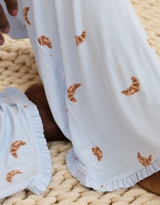 Aerie Real Soft® Ruffle Trouser PJ Pant