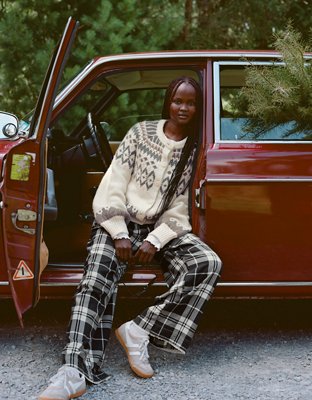 Aerie Street Flannel Trouser PJ