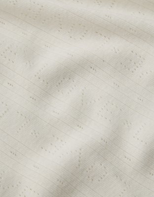 Aerie Off-Duty Pointelle Trouser PJ