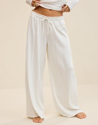 Aerie Off-Duty Pointelle Trouser PJ