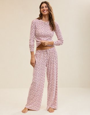 Aerie Off-Duty Pointelle Trouser PJ