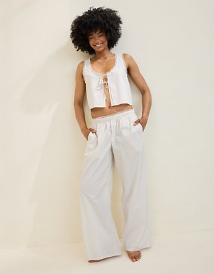 Aerie Off-Duty Poplin Trouser PJ