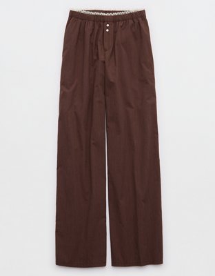 Aerie Off-Duty Poplin Trouser PJ