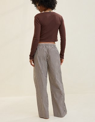 Aerie Off-Duty Poplin Trouser PJ