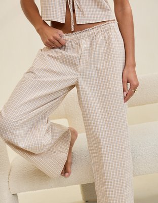 Aerie Off-Duty Poplin Trouser PJ